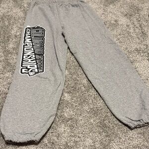 Gray state champion sweatpants